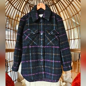 Ann Taylor LOFT, Plaid Shirt Jacket